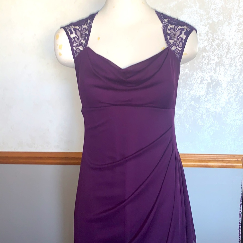 XSCAPE - Purple Evening Dress - Picture 2 of 12